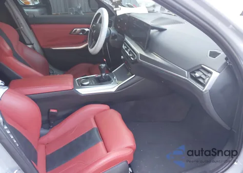 2023 BMW M3 Sedan из США, поврежденный, VIN WBS53AY03PFR14623